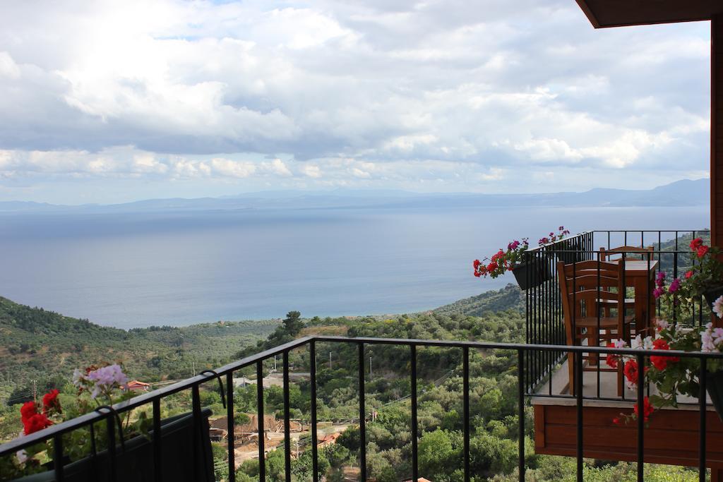 Assos Kayalar Terrace Hotel Sazli Luaran gambar