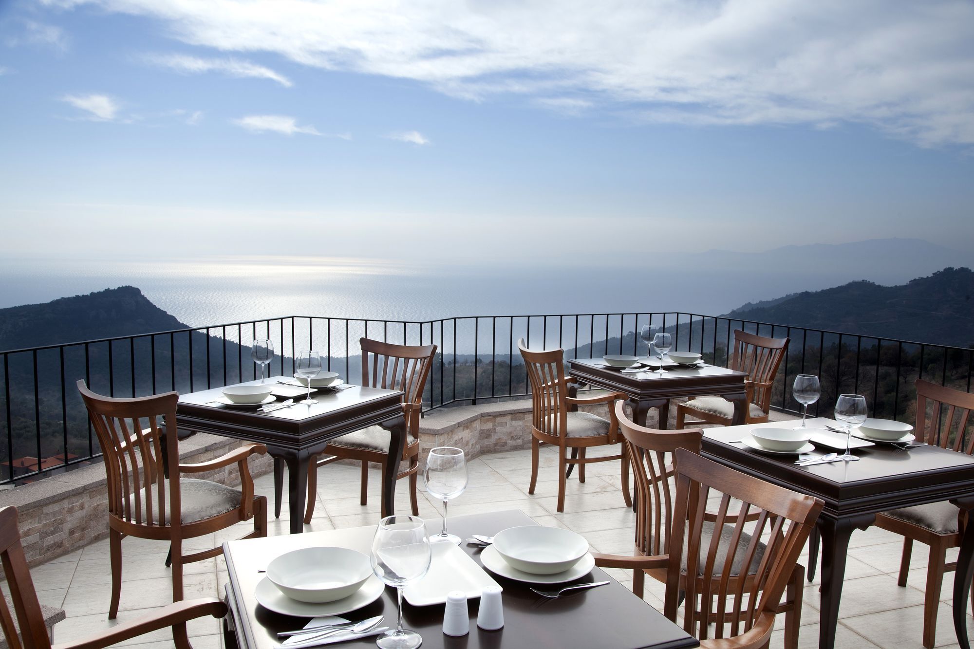 Assos Kayalar Terrace Hotel Sazli Luaran gambar